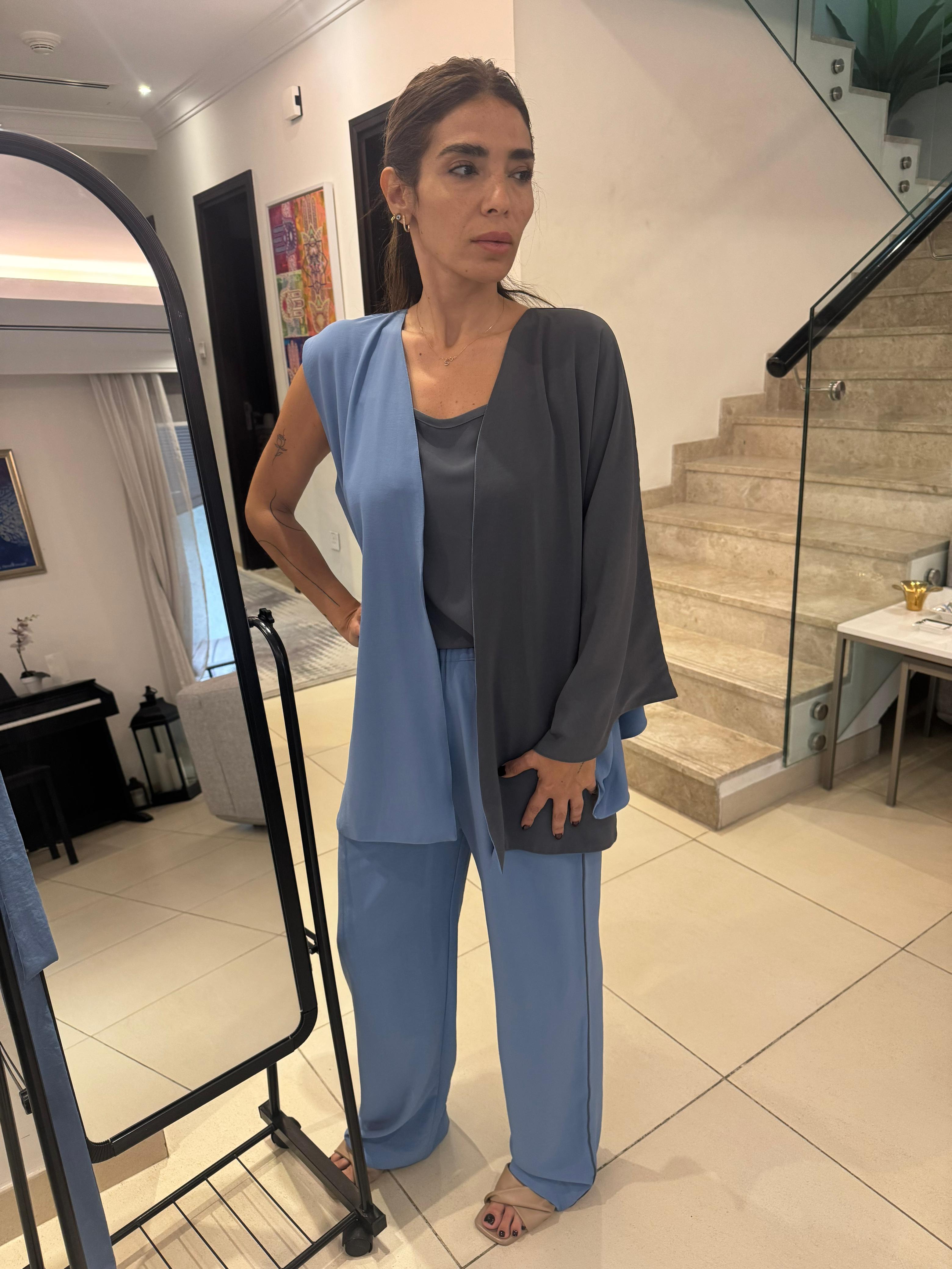 Double-Faced Crepe Silk Set