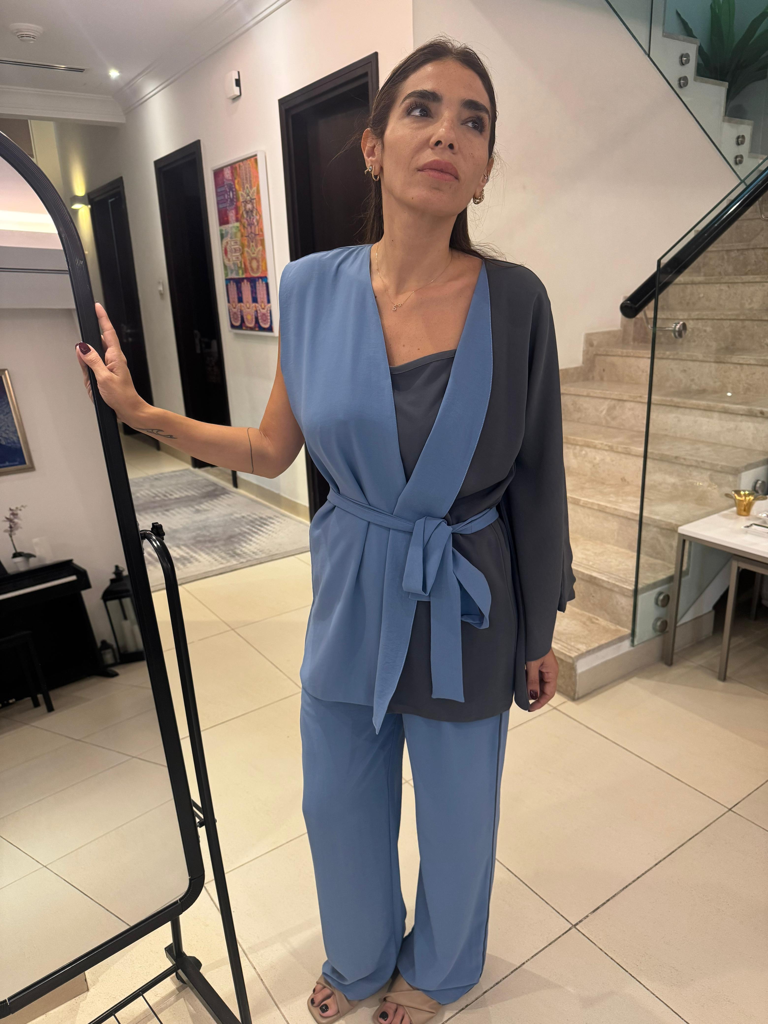 Double-Faced Crepe Silk Set