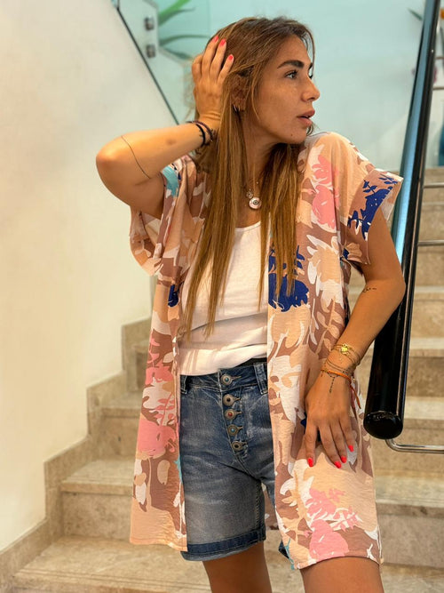 Crepe Silk Gilet