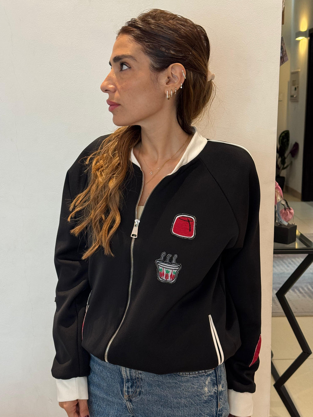 Black Bomber Jacket